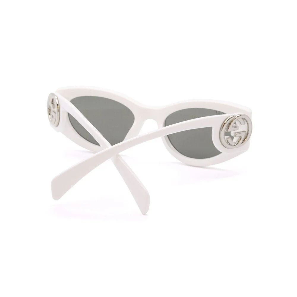 NWT Gucci GG1691S-006 White 54mm Sunglasses